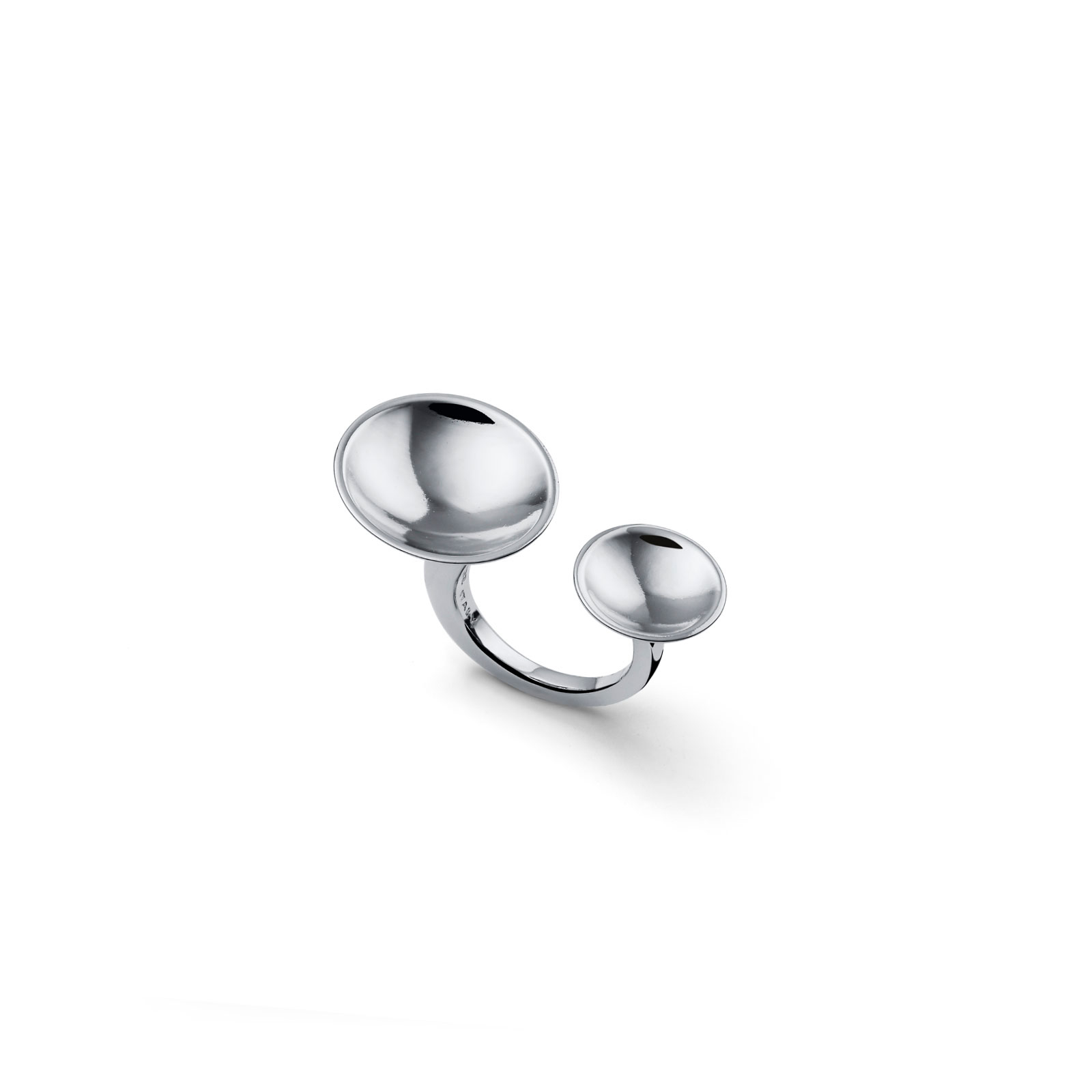 Anello in bronzo argentato Unoaerre