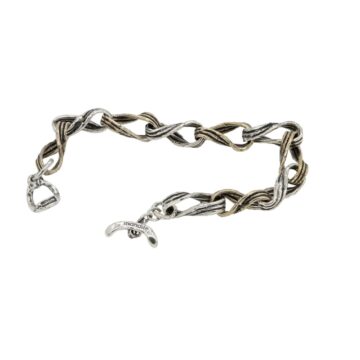 Bracciale maglie ritorte