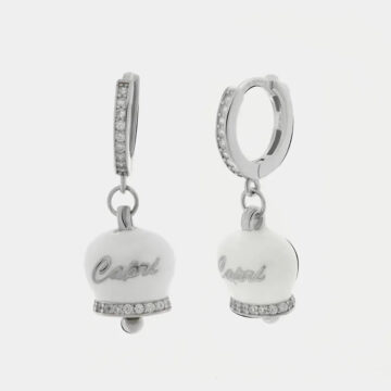 Orecchini in argento 925 con campanella