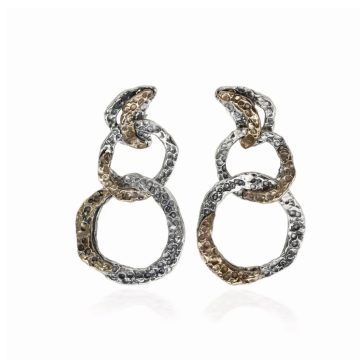 Orecchini pendenti cerchi