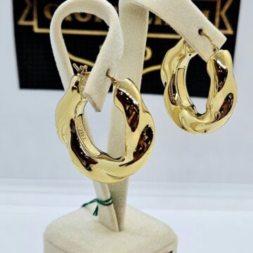 Orecchini Cerchi in oro 18kt