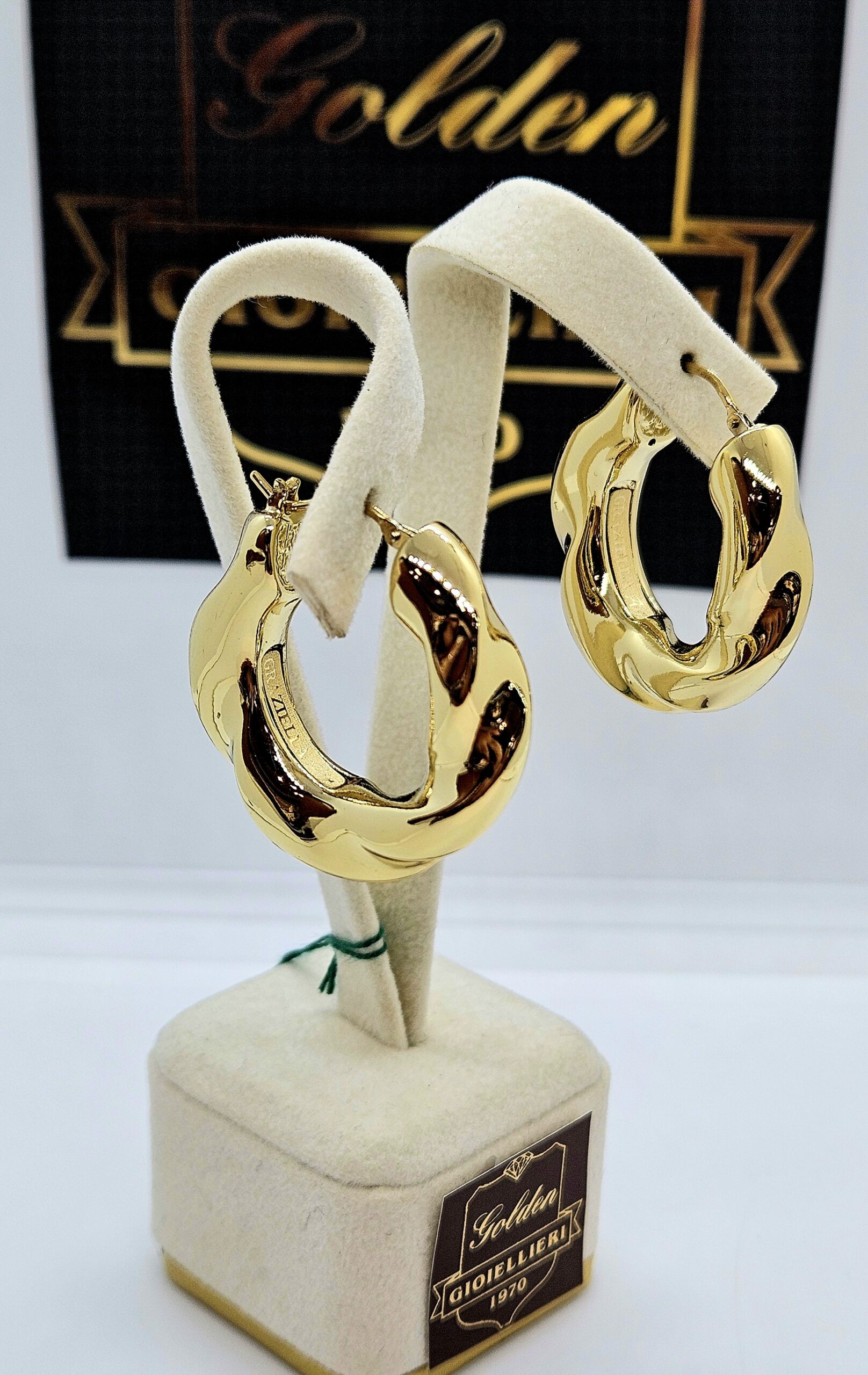 Orecchini Cerchi in oro 18kt