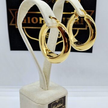 Orecchini Cerchi in oro 18kt