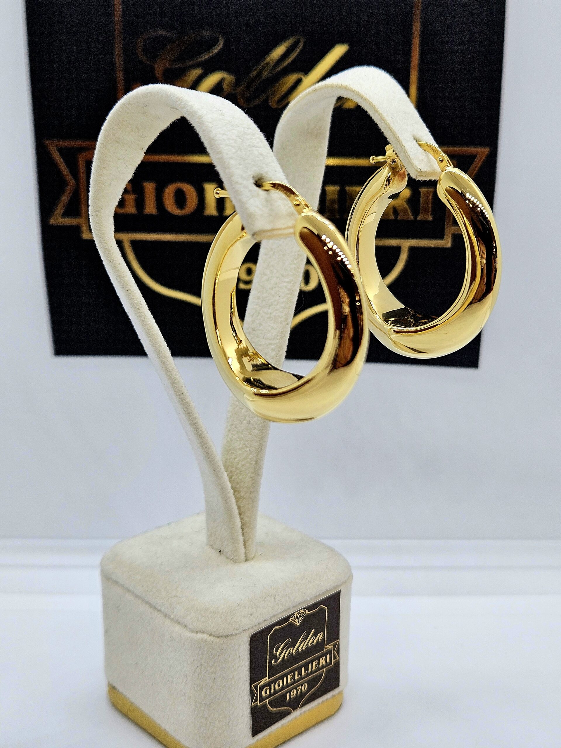 Orecchini Cerchi in oro 18kt