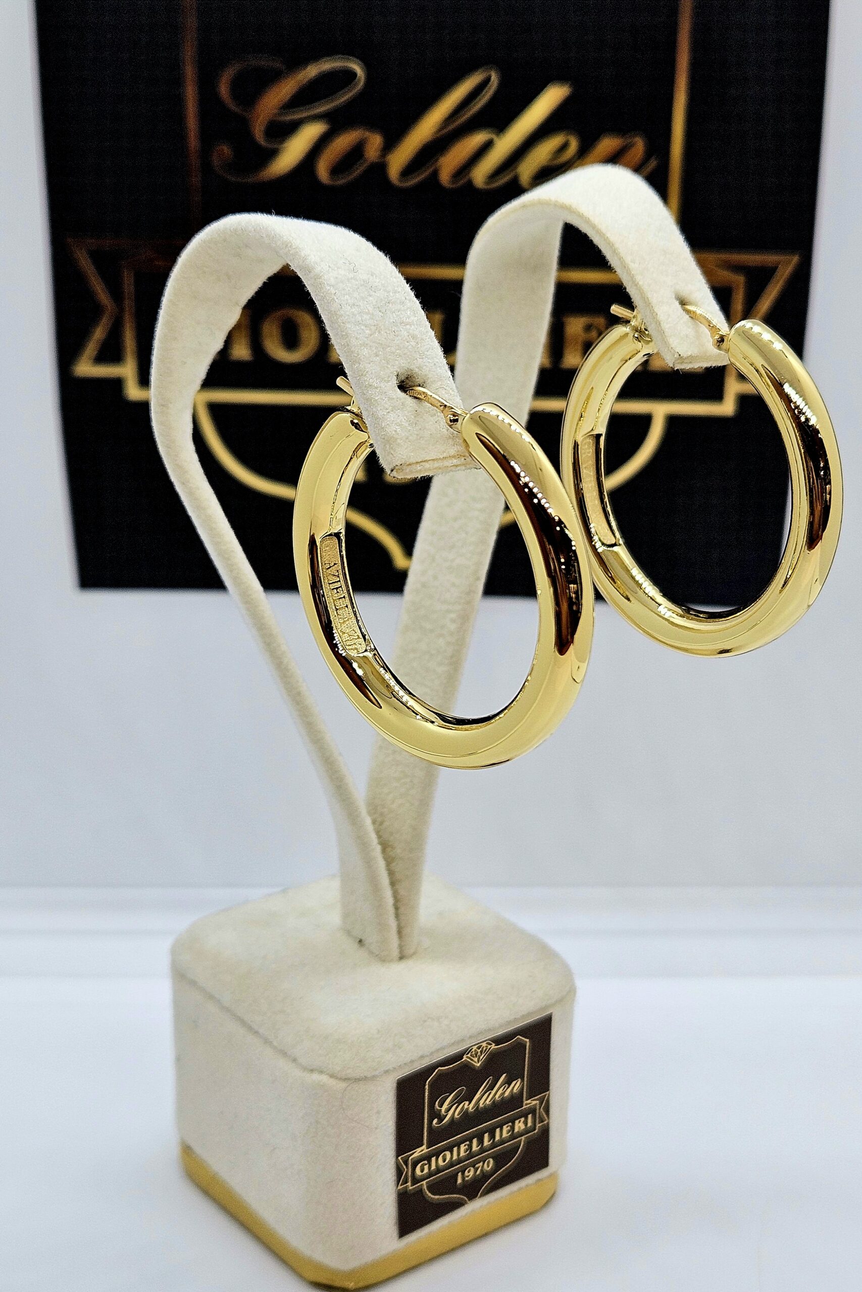 Orecchini Cerchi in oro 18kt