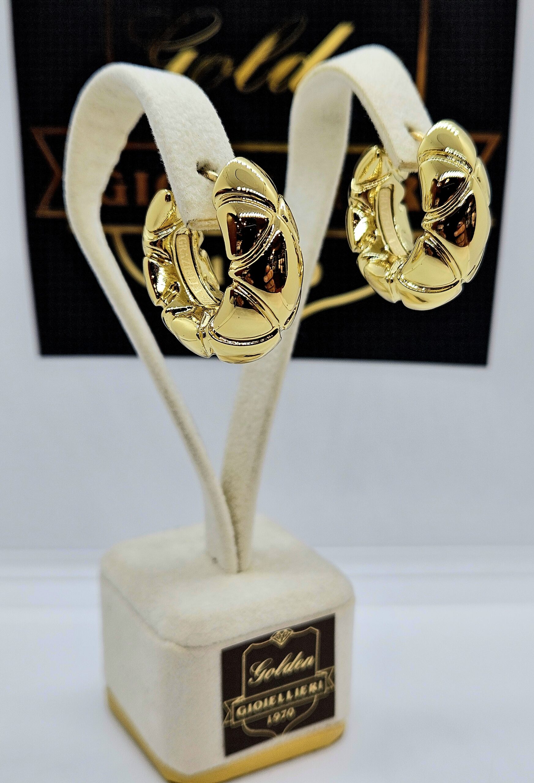 Orecchini Cerchi in oro 18kt