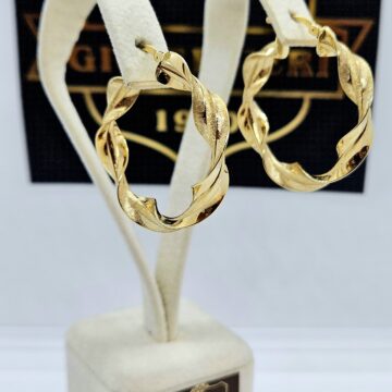 Orecchini Cerchi in oro 18kt