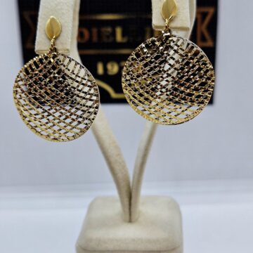 Orecchini pendenti in oro 18kt