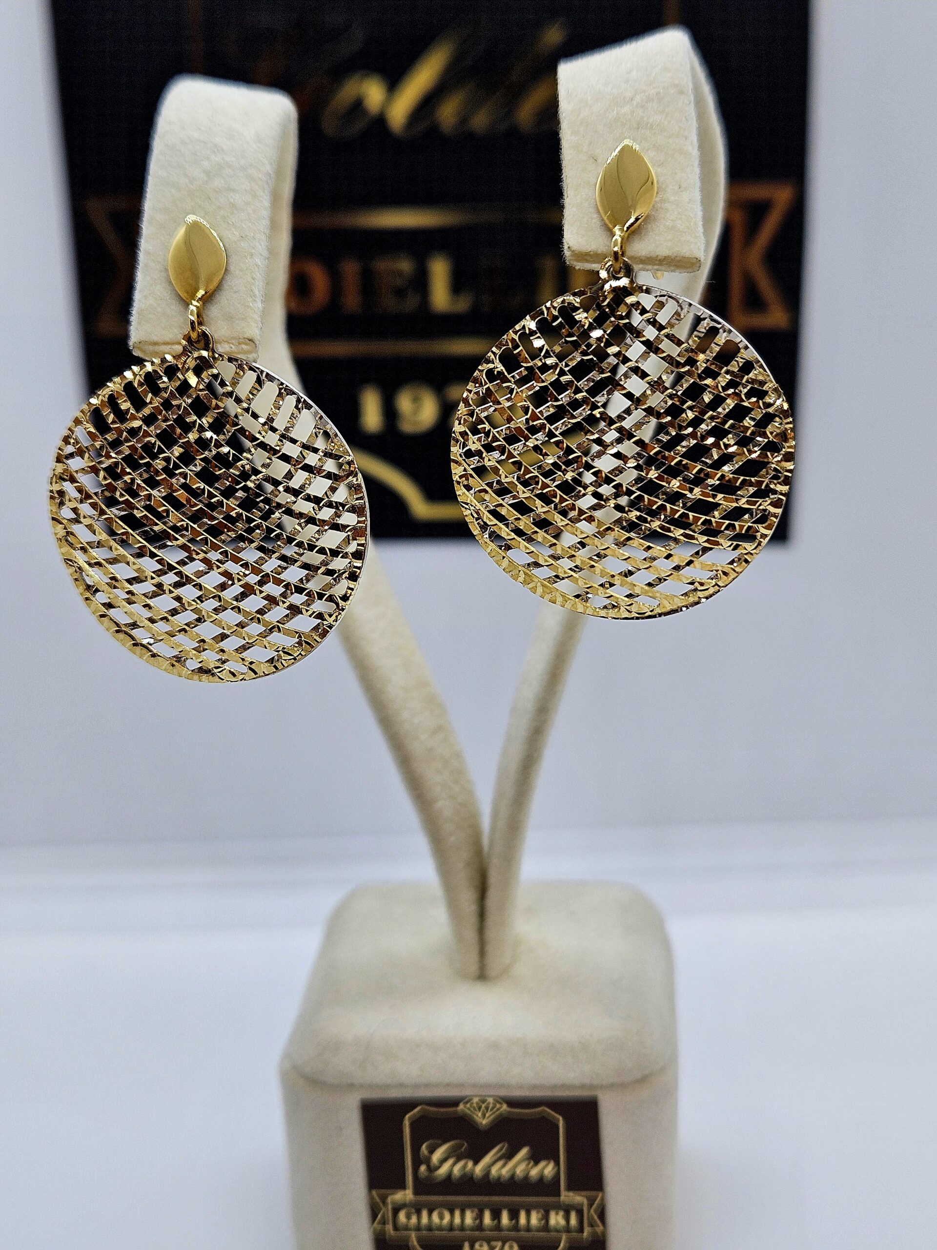 Orecchini pendenti in oro 18kt