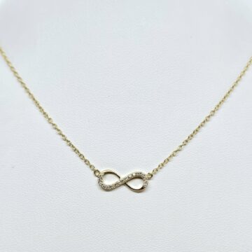 Collier infinito in oro 18kt