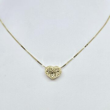 Collier cuore in oro 18kt