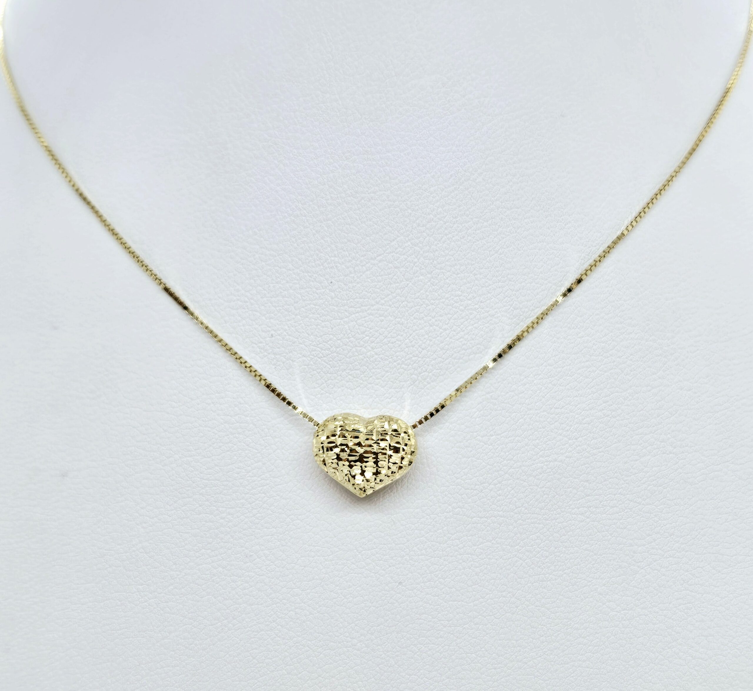 Collier cuore in oro 18kt