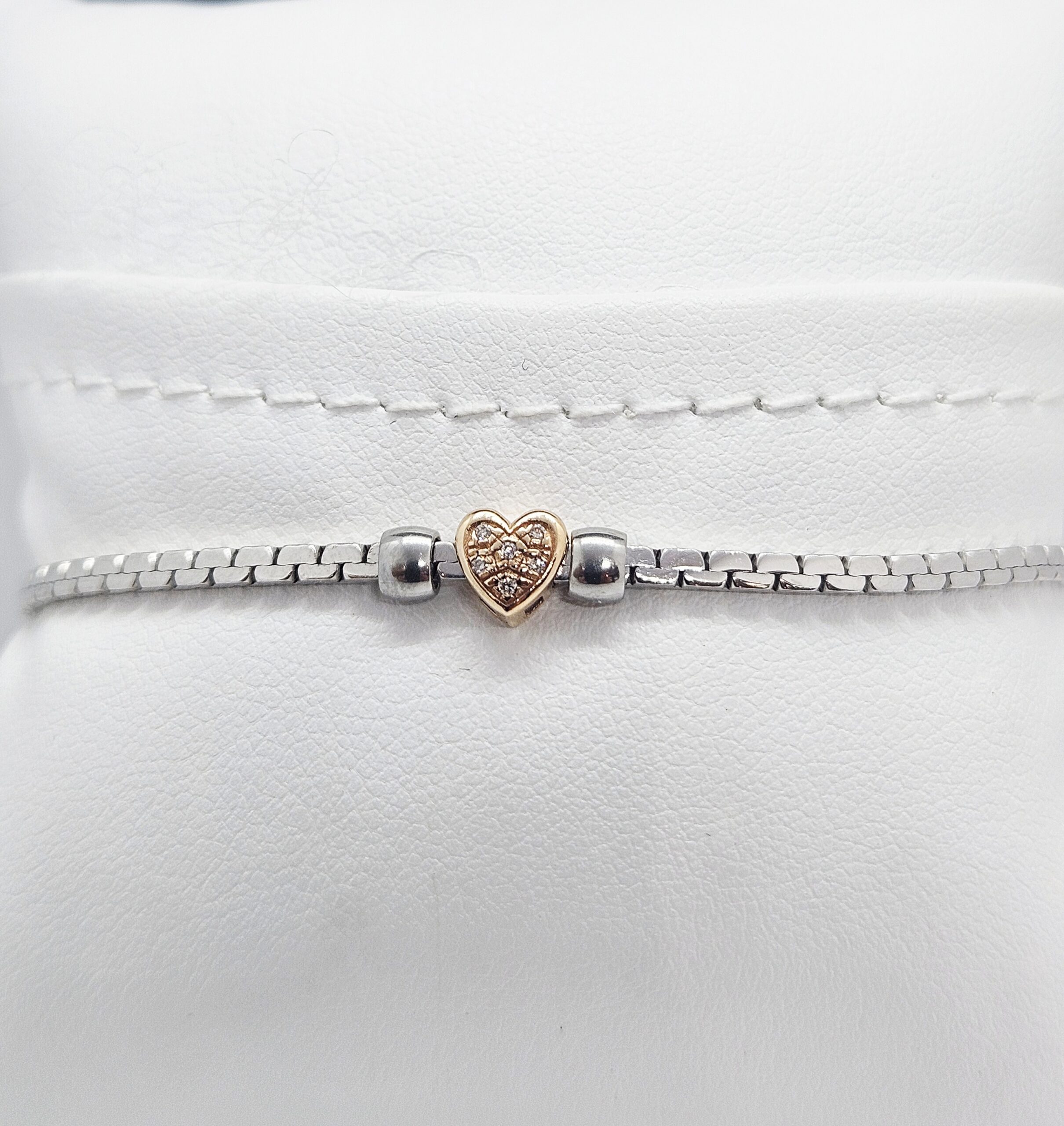 Bracciale argento e Oro
