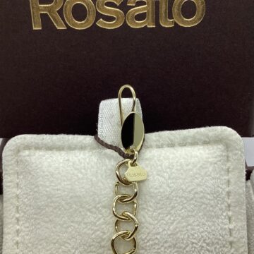 Monorecchino Rosato in Oro