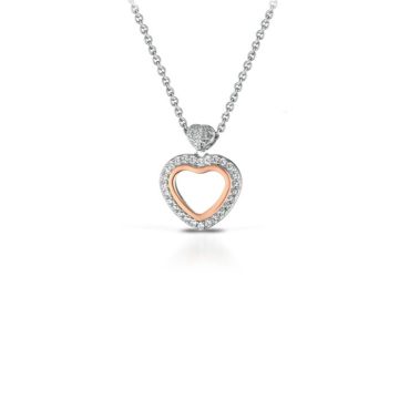 Collana doppio cuore Gianotti