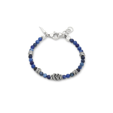 Bracciale nodo e sodalite Raspini