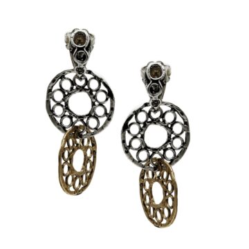 Orecchini cerchi pendenti