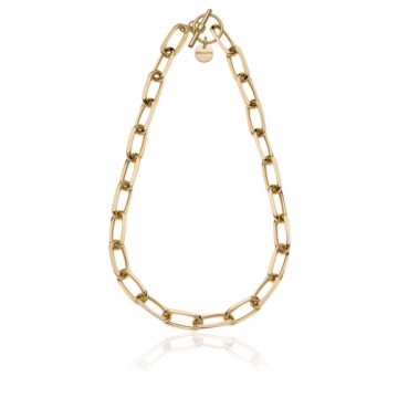 Collana a catena in bronzo