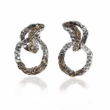 Orecchini pendenti cerchi