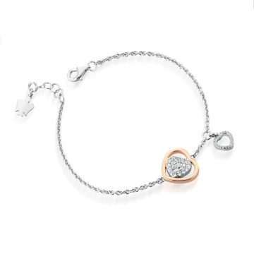 Bracciale cuore zirconi Giannotti