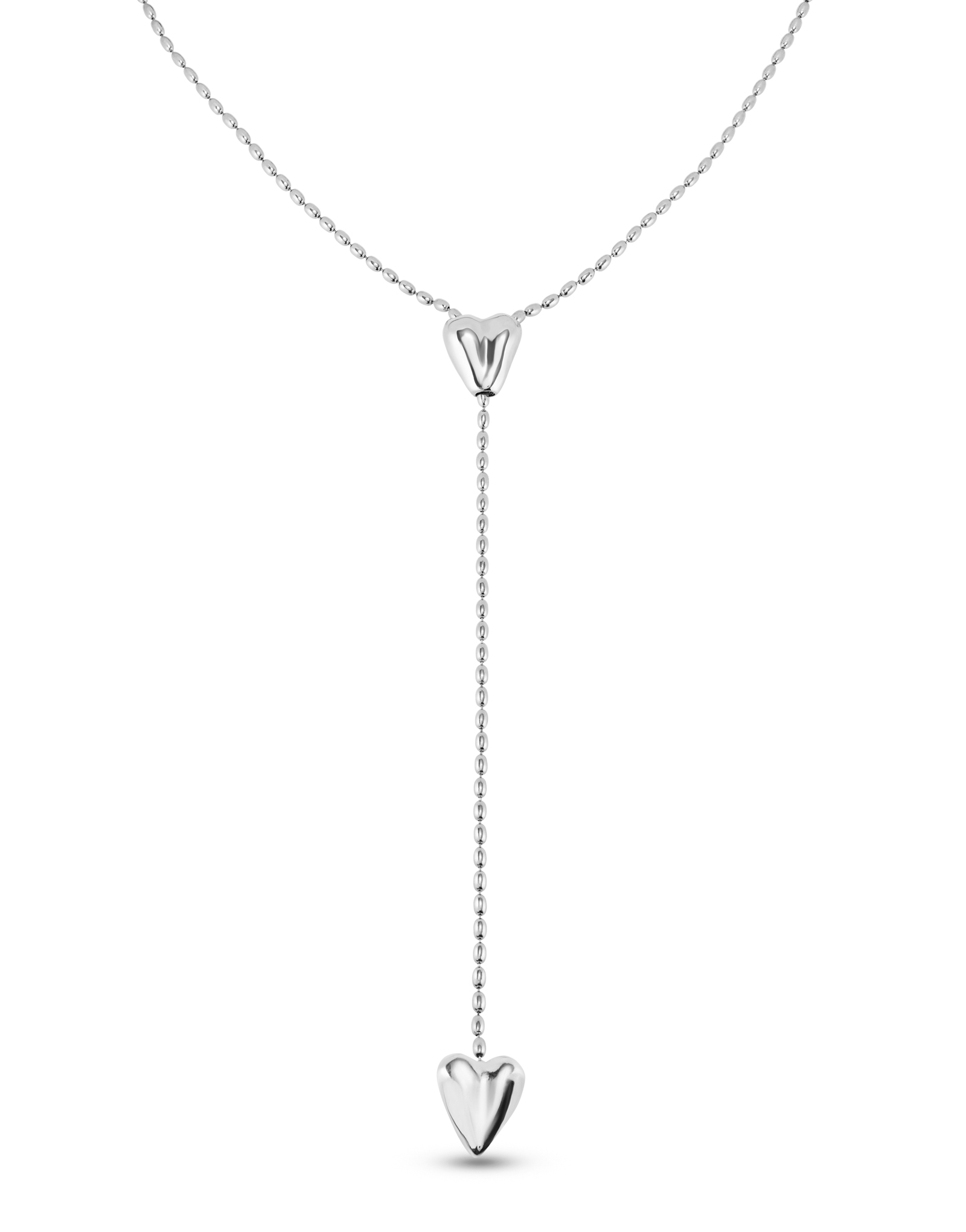 Collana lunga cuori Uno de 50