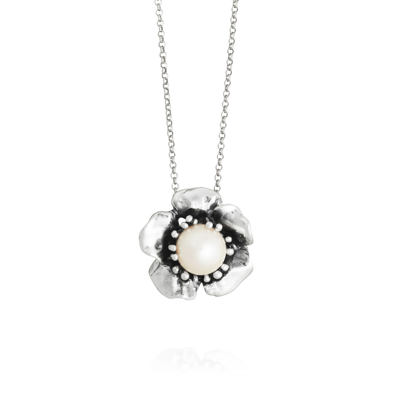 Collana con pendente magnolia Raspini
