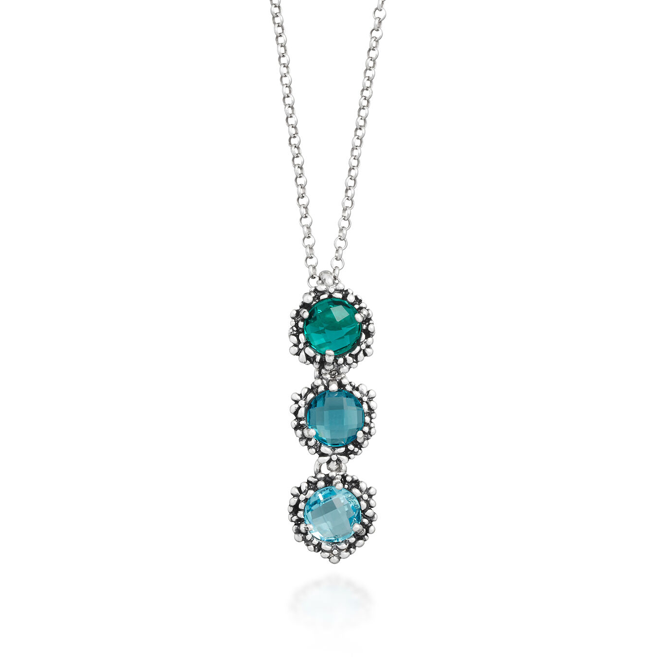 Collana cascata blu Ivy Raspini
