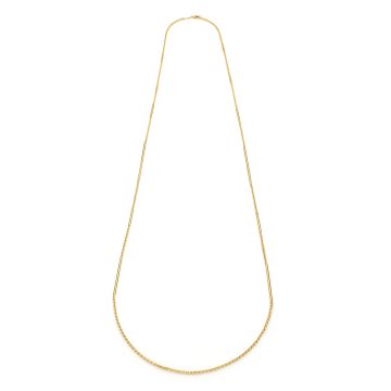 Collana lunga in bronzo