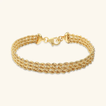 Bracciale multifilo corda Etrusca