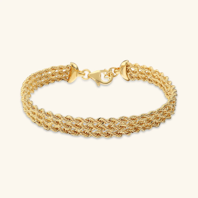 Bracciale multifilo corda Etrusca