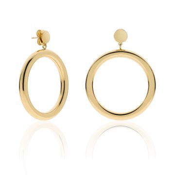 Orecchini a cerchio fashion