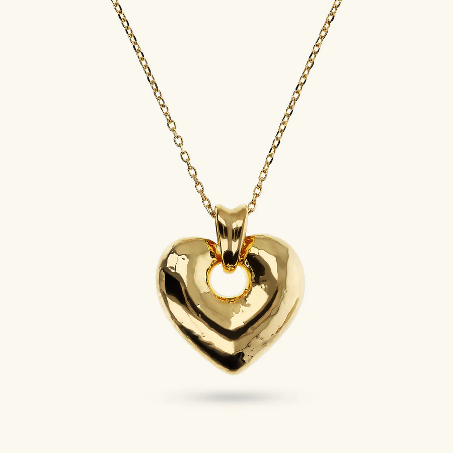 Collana con pendente cuore