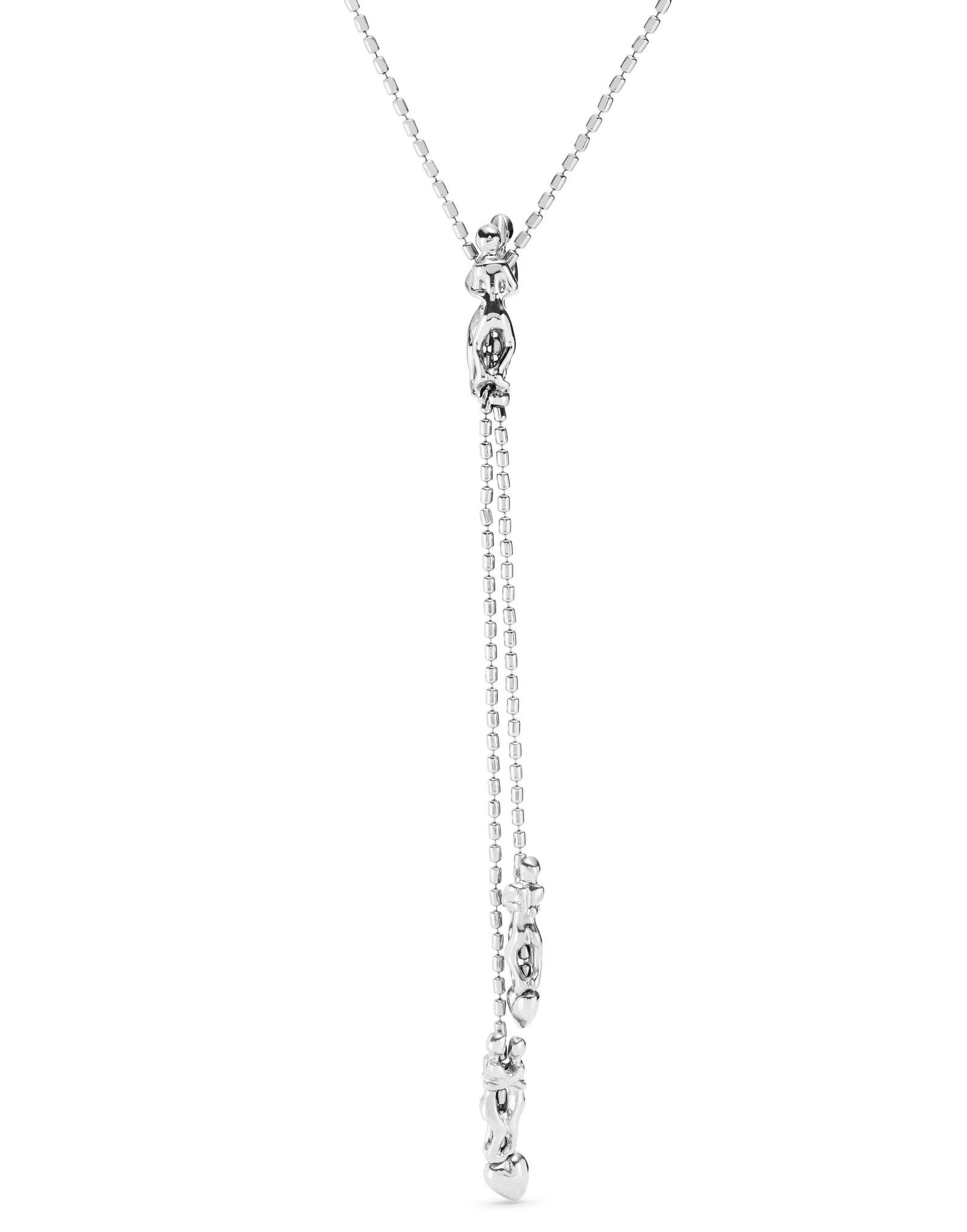 Collana lunga con figure Uno de 50
