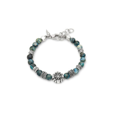 Bracciale rosa dei venti diaspro Raspini