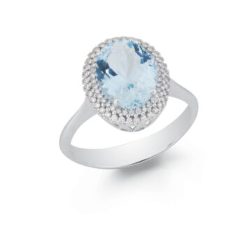 Anello Acquamarina