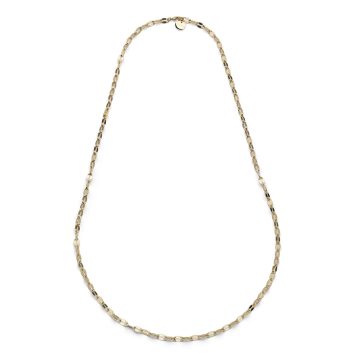 Collana lunga dorata