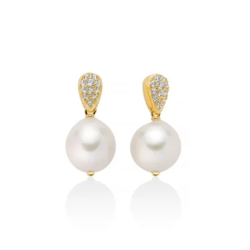 Orecchini perle Miluna in argento