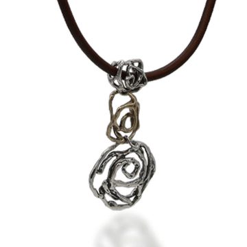 Collana pendente Rose
