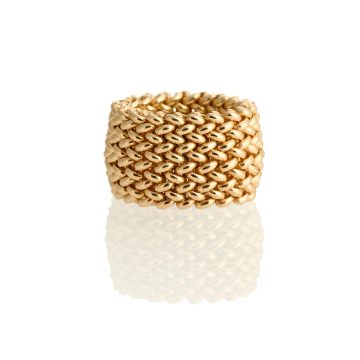 Anello argento dorato  Chicco Unoaerre