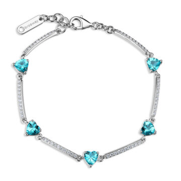 Bracciale Argento Fancy - Aqua Green - FAG08