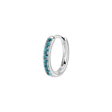 Orecchini Argento Fancy - Aqua Green - FAG17
