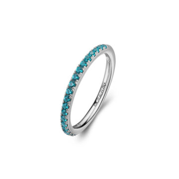 Anello Argento Fancy - Aqua Green - FAG21