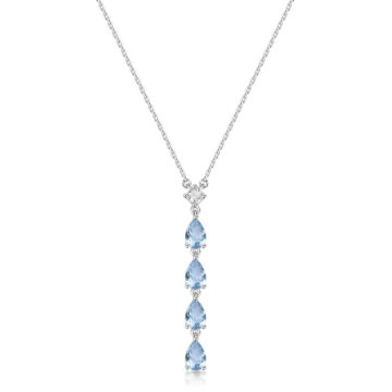 Collana Argento Fancy - Cloud Light Blue - FCL110