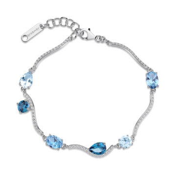 Bracciale Argento Fancy - Cloud Light Blue - FCL135