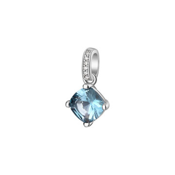 Charm Argento Fancy - Cloud Light Blue - FCL18