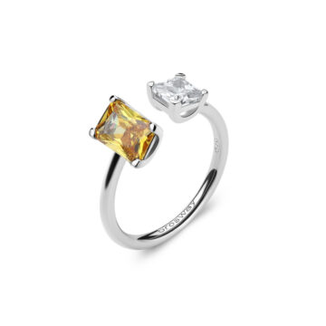 Anello Argento Fancy - Energy Yellow - FEY13