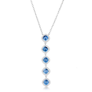 Collana Argento Fancy - Freedom Blue - FFB126