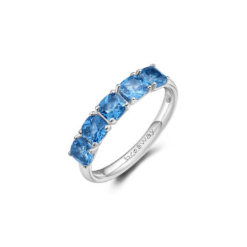 Anello Argento Fancy - Freedom Blue - FFB14