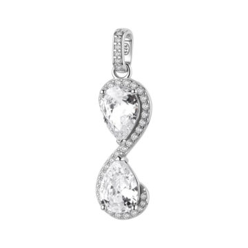 Charm Argento Fancy - Infinite White - FIW180