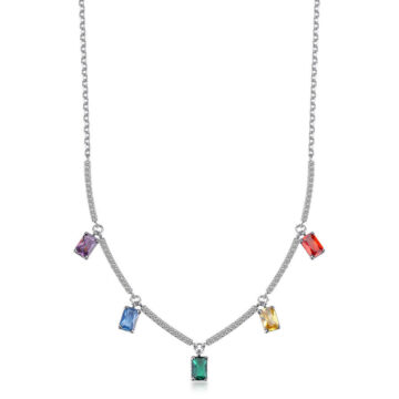 Collana Argento Fancy - Joyful Rainbow - FJR03
